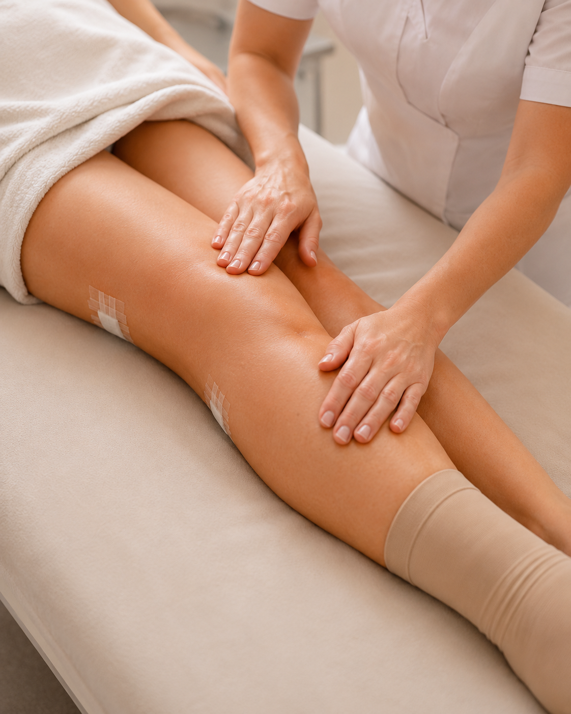 Tratamento pós-cirúrgico de lipedema